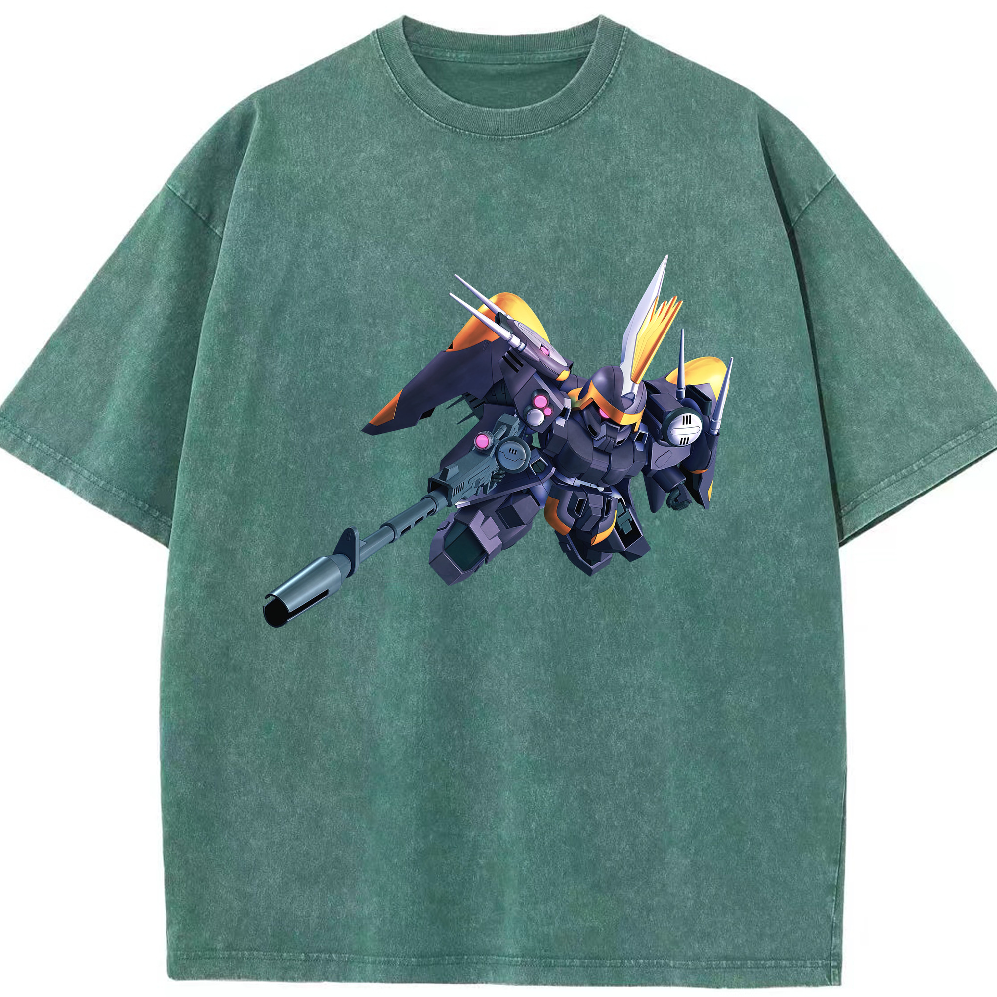 （画像用） 機動戦士ガンダム Mobile Suit Gundam 綿100% ヴィンテージ風 半袖Tシャツ（フロントプリント）